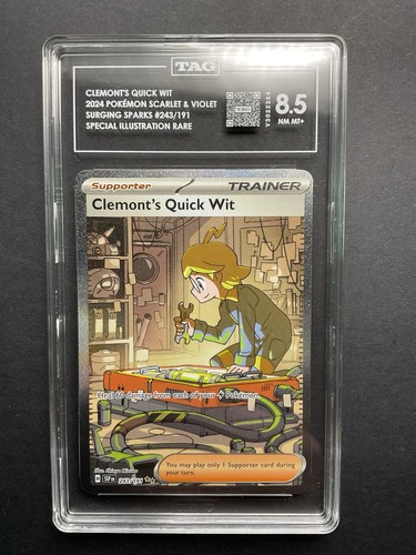 Clemont's Quick Wit graded TAG 8.5 for sale on eBay