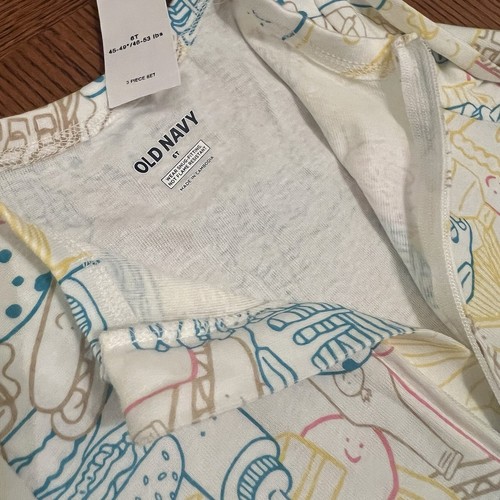 Old Navy Zip Up One Piece Footless Sleeper Size 6T NWT - Picture 4 of 5