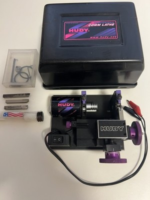 Original Hudy Advanced Motor Comm Drehmaschine im Koffer für RC modifizierte Motoren