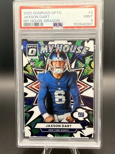 2025 Optic Jaxson Dart Dragon (PSA 9)