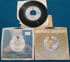 LOT of 3 Eagles 45 Take It Easy, Heartache Tonight, Best Of My Love vg+