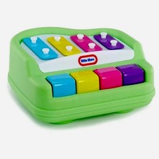 Little Tikes Tap-A-Tune Piano Baby Toddler Toy Instrument Green 642899 EUC 