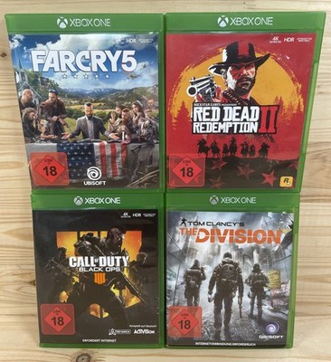 Xbox One Spiel   COD Black Ops 4 The Devision FAR CRY 5 Red Dead Red II #B23#C