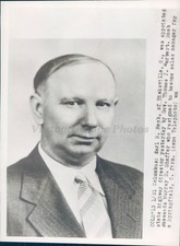 1948 Photo Press Earl Reeb Hisksville State Highway Director Business Suit