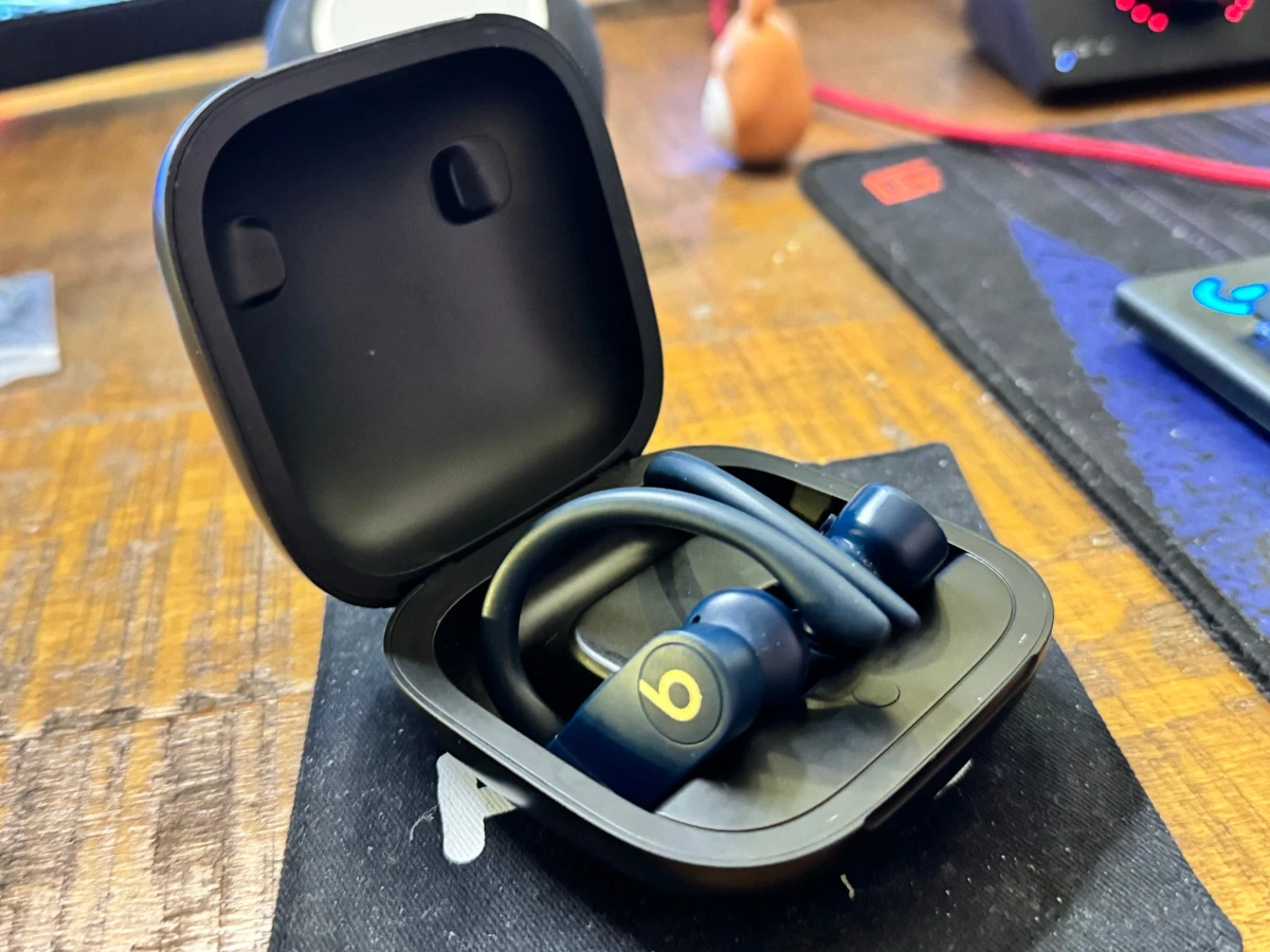 Beats by Dr. Dre Powerbeats Pro Blue Headphones for sale - eBay