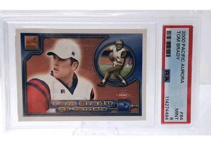 Tom Brady Football Pacific Rookie Sports Trading Cards