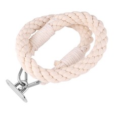  1PC suspendu robinet de papier toilette en coton porte-rouleau en papier avec