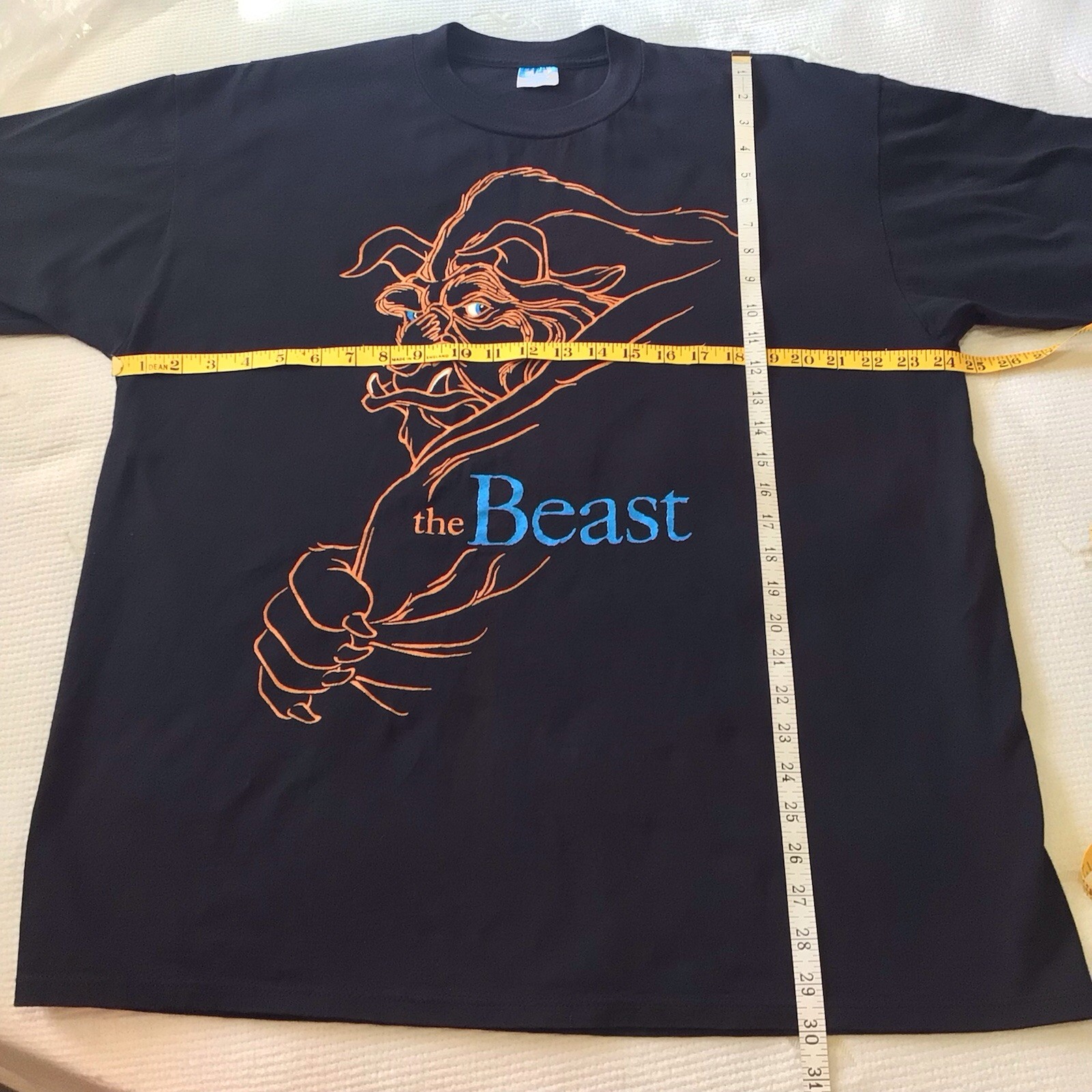 Vtg Rare NWOT XXL 80s 90s Disney THE BEAST Beauty… - image 7