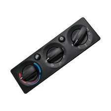 Q21-6012 A/C Heater Climate Control Panel Compatible with Peterbilt 325 Black
