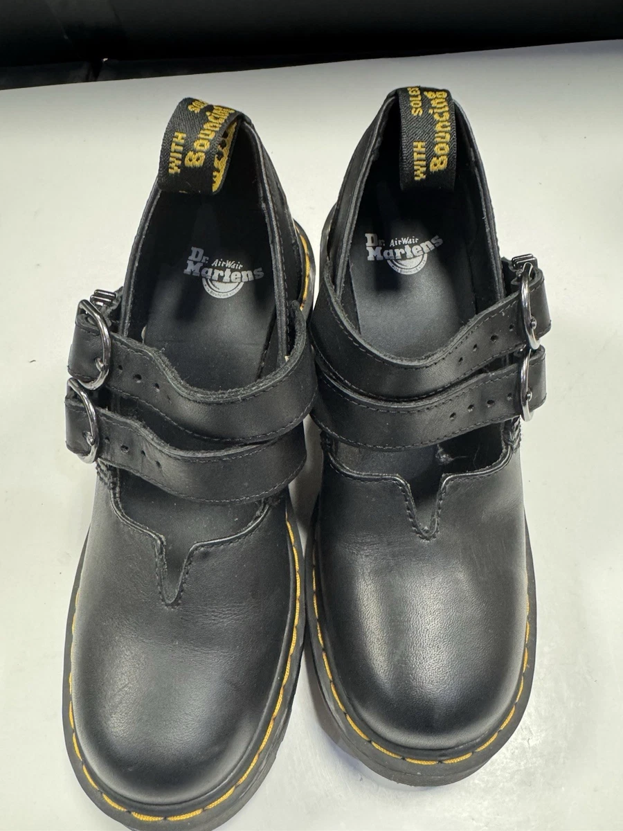 Womens Dr. Martens Eviee Mary Jane Casual Shoe Black (Size 5) Worn