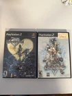 Kingdom Hearts 1 and 2 Lot Bundle of 2 Games / PS2 - Sony PlayStation 2
