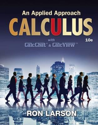 Calculus: An Applied Approach by Ron Larson (English) Hardcover Book