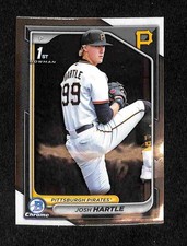 2024 Bowman Draft - Joshua Hartle Chrome 1st Bowman #BDC-3 Pirates