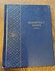 Roosevelt Dime set 1946-1972 some silver 60 dimes total various shape