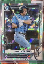2021 Bowman - Chrome Prospects Jarred Kelenic #BCP-102 Atomic Refractor (RC)