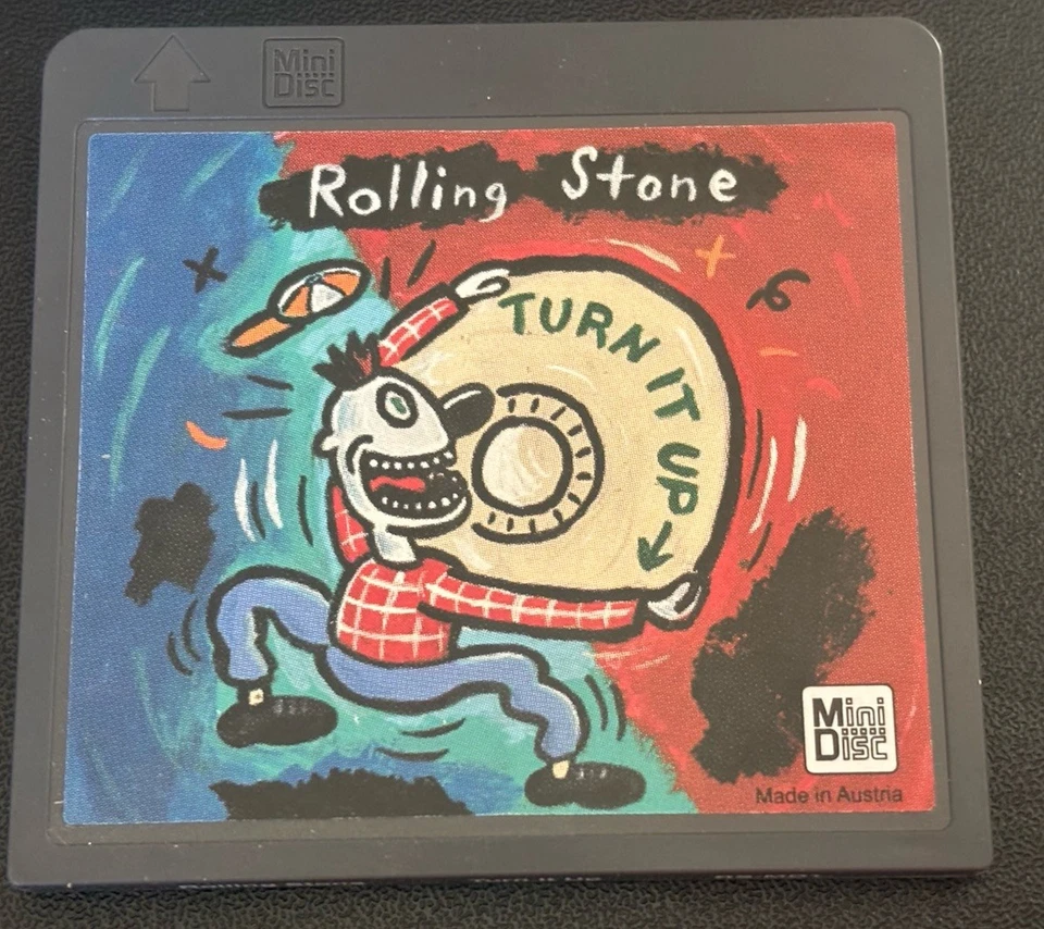 Rolling Stone Turn It Up MiniDisc MD Promo Sampler w Sleeve 1994 Various Artists - Bild 2 von 4