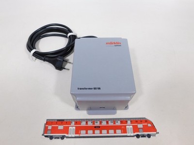 Märklin H0 AC 60052 Trafo Transformator STECKER FEHLT 230 V 60 VA #CV666-2