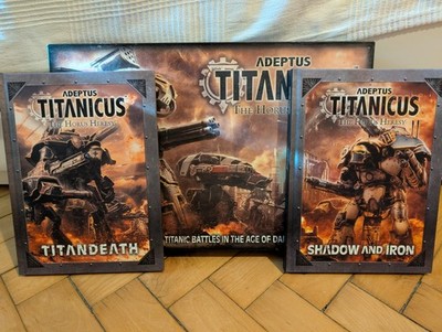 Adeptus Titanicus Bundle | OOP | RARE | Starterset + Titandeath + Shadow & Iron
