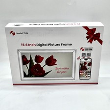 Frameo Model 159K Large 15.6 Inch Digital Picture Frame 64GB Memory - Black