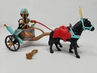 RETIRED Playmobil 4244 Egyptian Chariot with Horses Set Vintage Complete