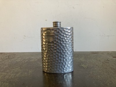Vintage englischer Zinn Flachmann Cooper Brothers & Sons (Sheffield, England)
