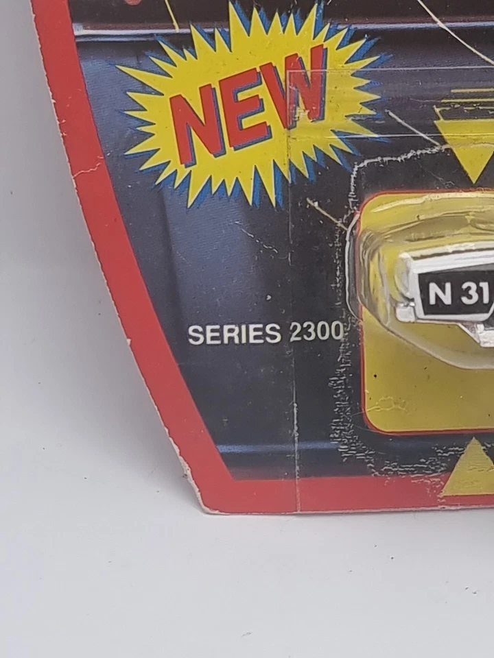 Very Rare On Card Majorette Sonic Flashers Series 2300 Chevy Impala Caprice - Image 4 of 4