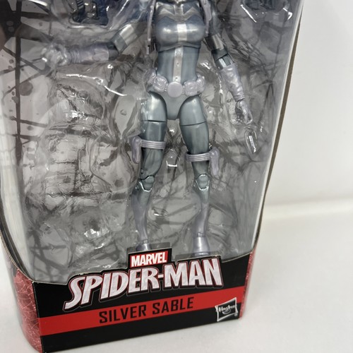Marvel Legends Silver Sable 6" Action Figure No Kingpin BAF Part Opened - Picture 3 of 8