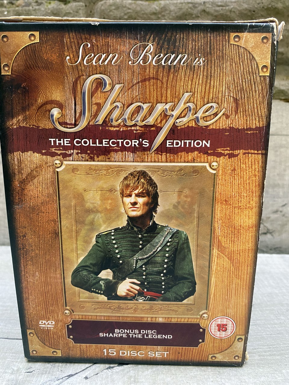Sean Bean is Sharpe The Collectors Edition DVD Box Set 15 disc Period Drama