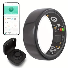 2025 New Smart Ring Heart Rate Blood Pressure Sleep Monitoring Motion Tracking I