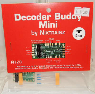 NixTrainz #NTZ3 Decoder Buddy Mini NEW