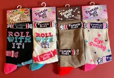NEW! TOOTSIE ROLL®️ ADULT CREW SOCKS ~ YOU CHOOSE 1 or ALL ~ 1+ SHIP