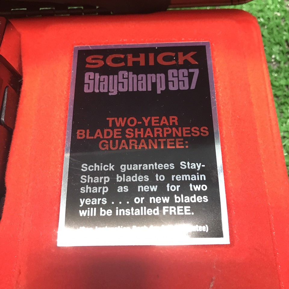 Vintage Collectors Schick StaySharp SS7 in Case Fast Free Shipping | eBay