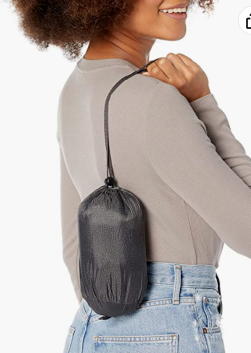 Amazon Essentials Womens Lightweight Hooded FullZip Packable Puffer