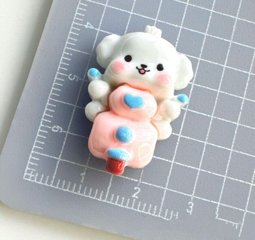 20Pcs Mixed Resin Cute Dogs Puppy Flatback Buttons for Craft Hair Clip DIY Decor - Picture 10 of 13