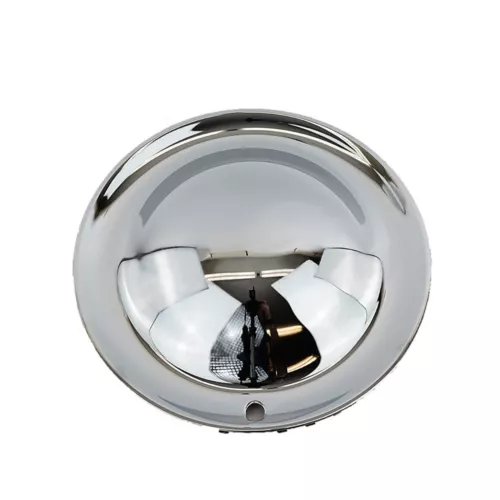 15" Full Steel CHROME Baby Moon Hub Cap Hubcaps Wheel Trim Covers - Set of 4 - Picture 3 of 6