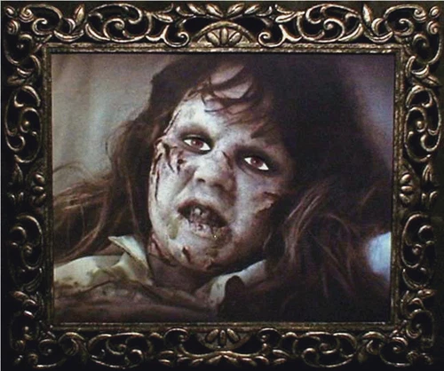 Haunted Creepy Exorcist Photo the "Eyes Follow You" 