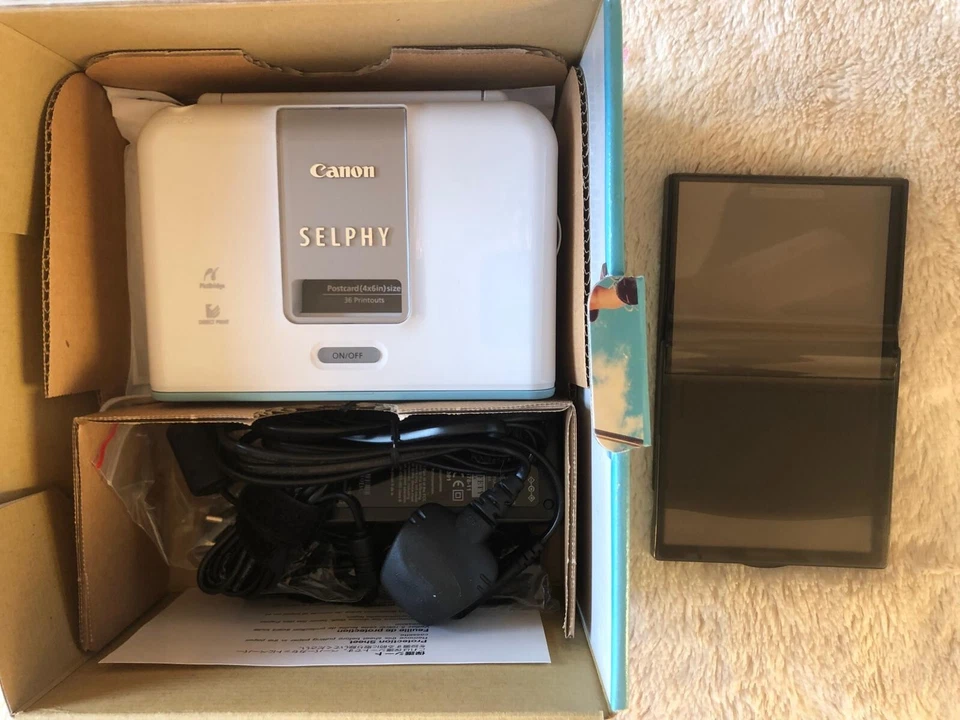 Vintage Canon SELPHY CP510 Compact Photo Printer Opened but Unused (no camera) - Image 2 of 4