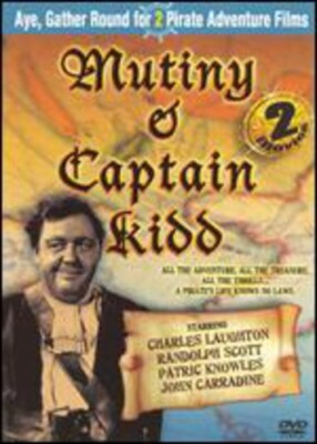 MUTINY / CAPTAIN KIDD - DVD - NEW - SEALED  ( RANDOLPH SCOTT / JOHN CARRADINE)