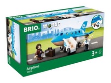 Brio World Eisenbahn Flugzeug Blaues Flugzeug...