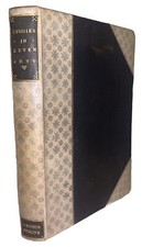FROM THE AUTHOR'S OWN LIBRARY, ARTHUR SYMONS, STUDIES IN SEVEN ARTS, 1906, 1st