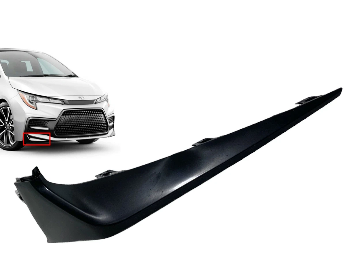 Fits 2020-2022 Toyota Corolla Right Front Bumper Lower RH Side  