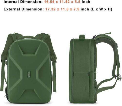 15-16 inch Camera Backpack Bag DSLR/SLR/Mirrorless Photography 3 Layers Tactical - Picture 47 of 163