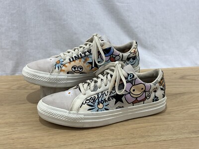 Converse One Star Ox Floral Much Love Egret Shoes Men's 9/Women's 10.5 