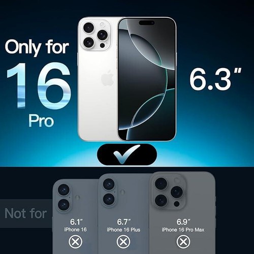 3pcs Soft PET Film Screen Protector Guard for Apple iPhone 16 PRO Front Bulk - Picture 2 of 9