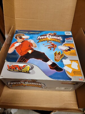 Power Rangers DinoThunder VRW3 Virtual Reality Headset motion Gloves missing 1