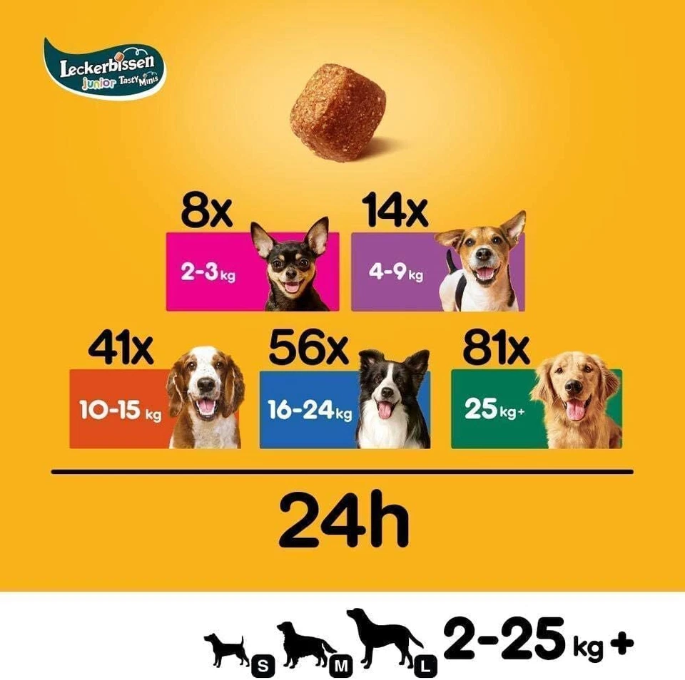 Pedigree Leckerbissen Junior – Kleine Hundesnacks für Welpen mit Huhn – Ideal - Bild 3 von 4