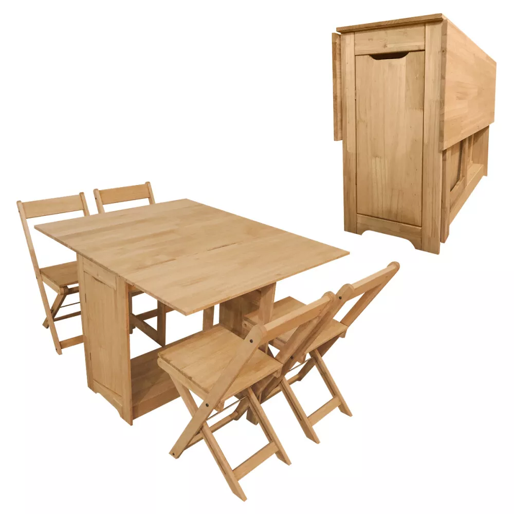 Pine folding dining table online