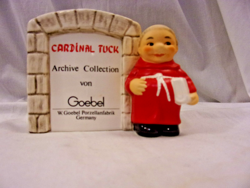 Goebel RED CARDINAL Tuck Archive Collection Display Plaque RARE MINT | eBay
