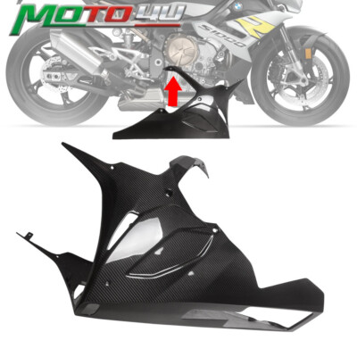 For BMW S1000RR 2020 2021 100% Carbon Fiber Belly Pan Lower Body Fairing