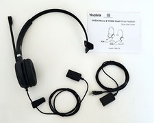 Yealink YEA-YHS36-MONO Single Ear Headset QD to RJ9 T19 T20 T30 T40 T50 Series